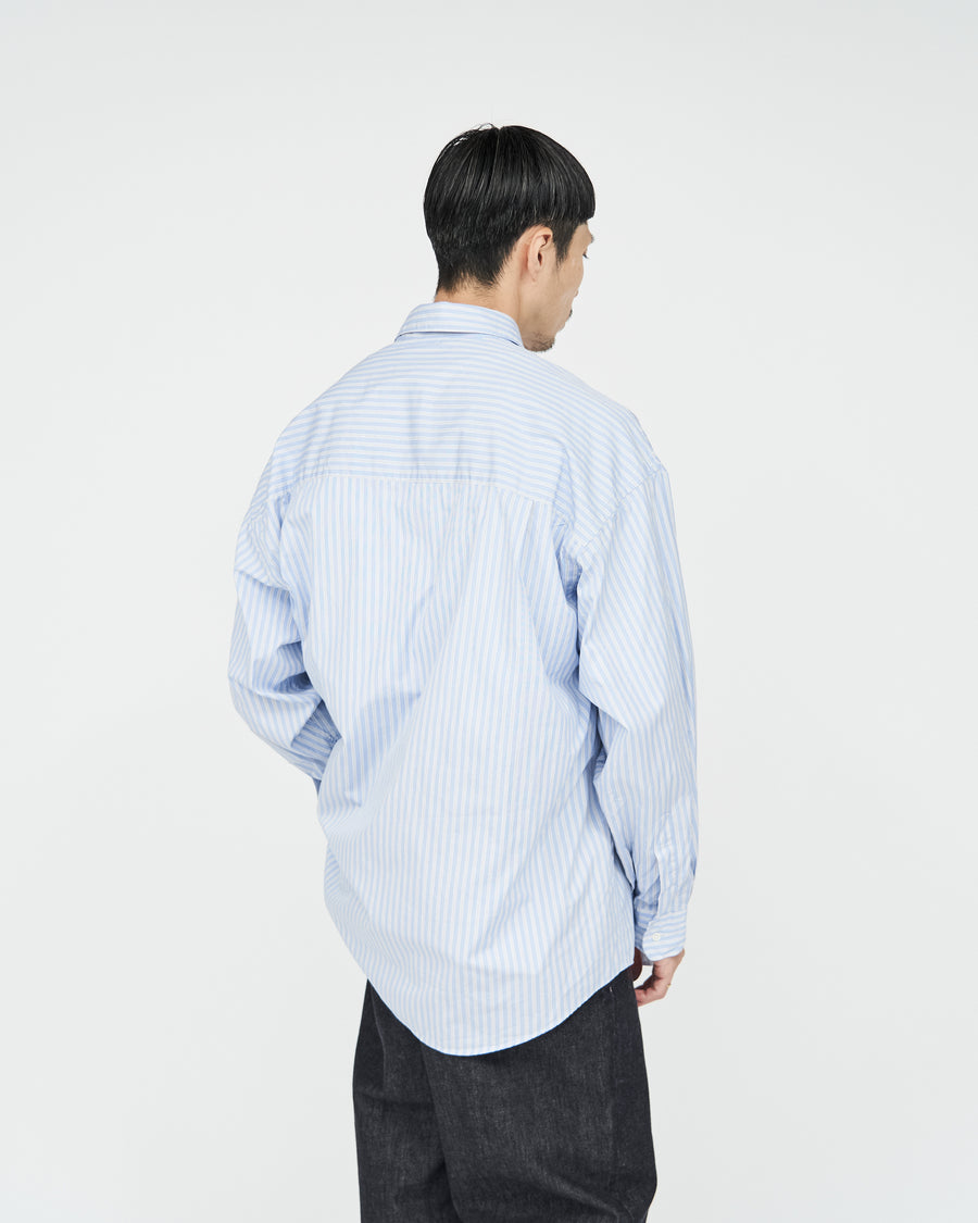 CANCLINI L/S Oversized Regular Collar Shirt