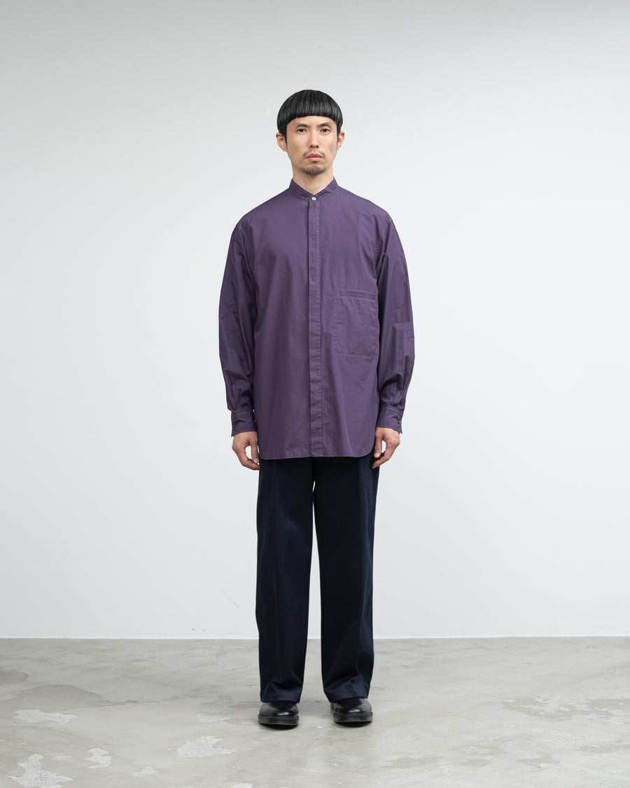 YOKE for Graphpaper Garment Dye Band Collar Shirt