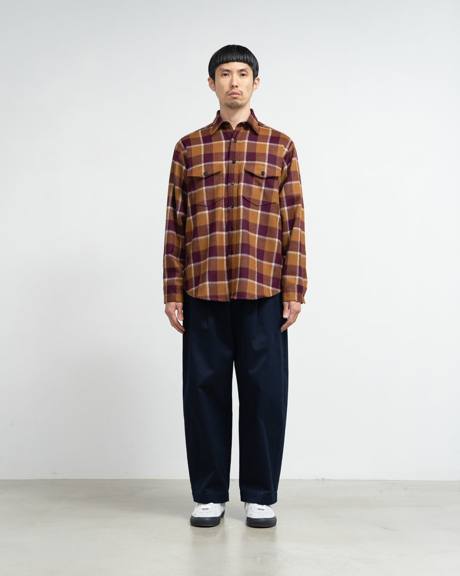 -SALE- LIMITED WOOL CHECK CPO SHIRTS