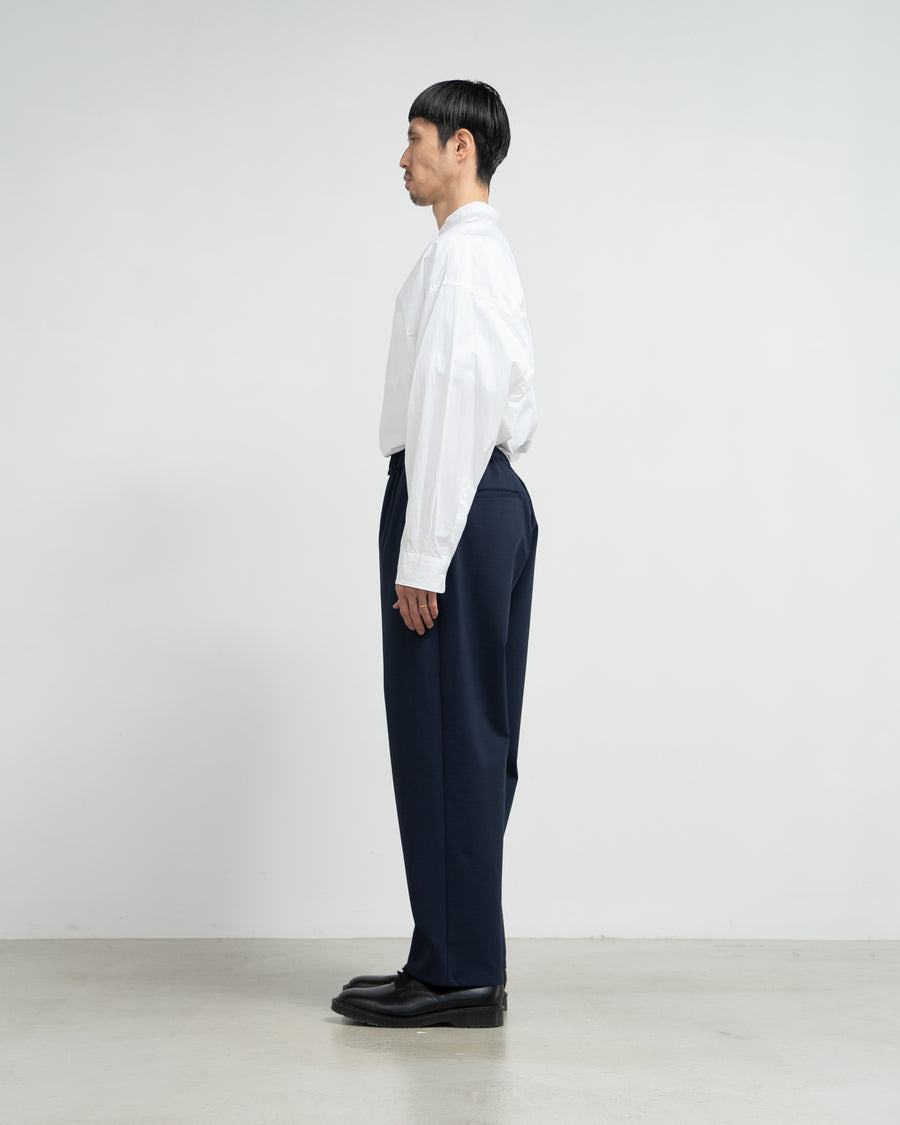 Compact Ponte Slim Waisted Wide Tapered Chef Pants