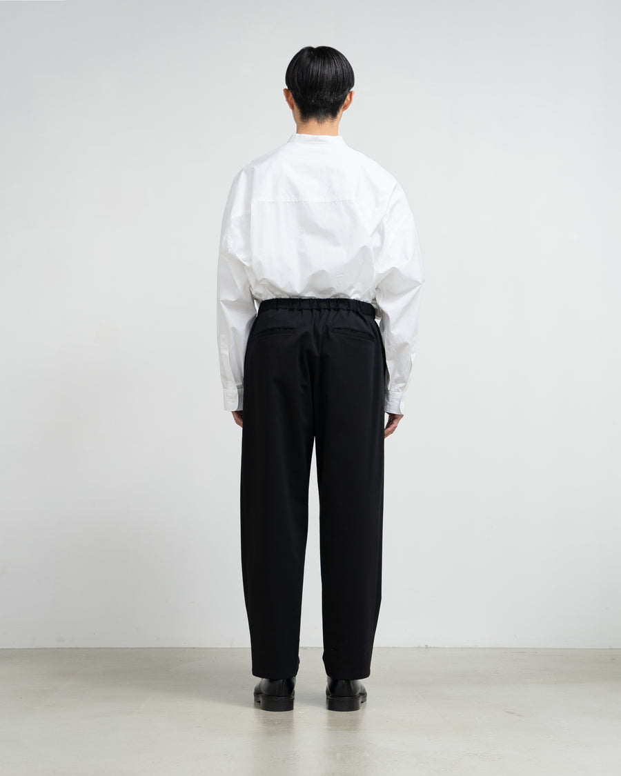 Compact Ponte Slim Waisted Wide Tapered Chef Pants