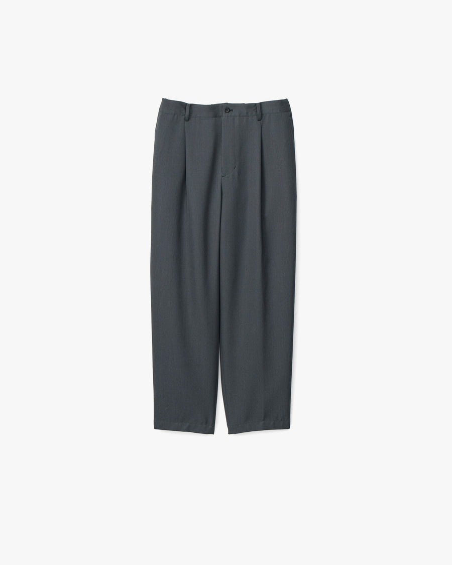 Scale Off Wool Tapered Trousers