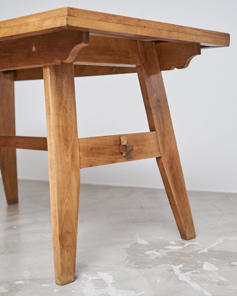 Oak Reconstruction Dining Table by René Gabriel