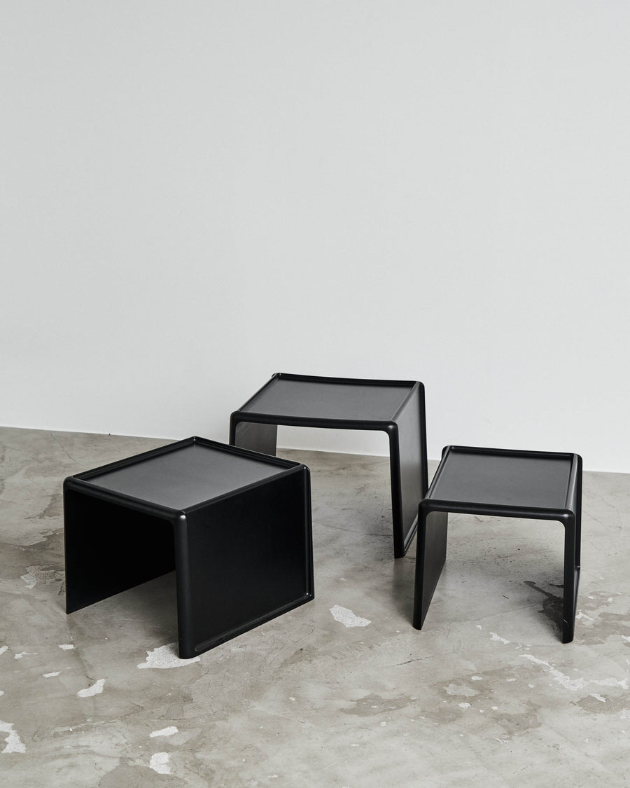 Space Age Nesting Tables by Peter Ghyczy for Horn Collection